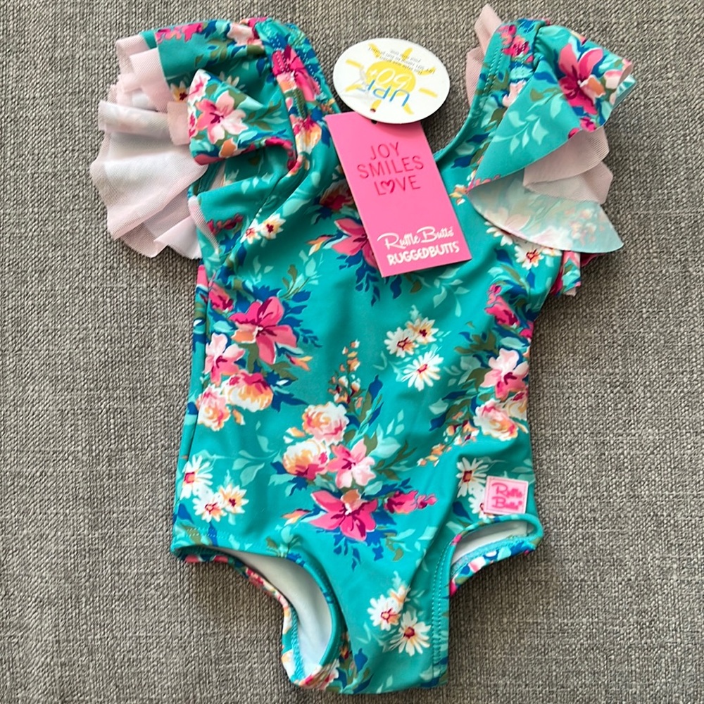 Ruffle Butts never worn infant bathing suit!